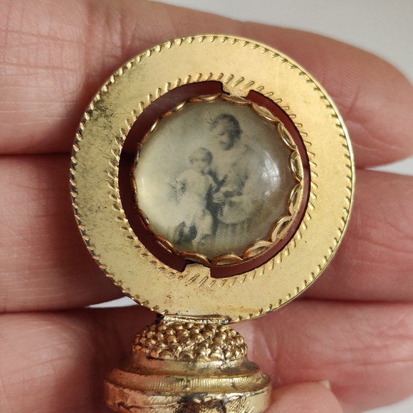 Vintage St Joseph & St Christopher Dash Magnet Globe Traveller's Patrons - Picture 7 of 10